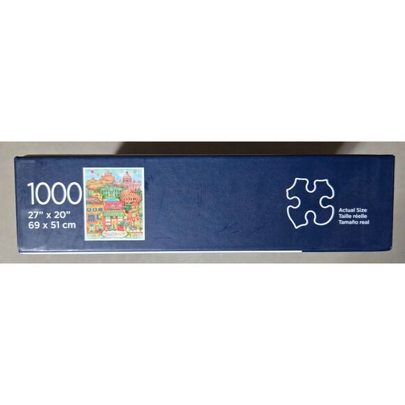 KI Puzzles Midnight In Rome 1000 pc Madalina Tantareanu 2024 Complete Preowned - Picture 3 of 6